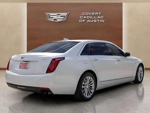 Crystal White Tricoat 2018 Cadillac CT6 2.0L Turbo Base