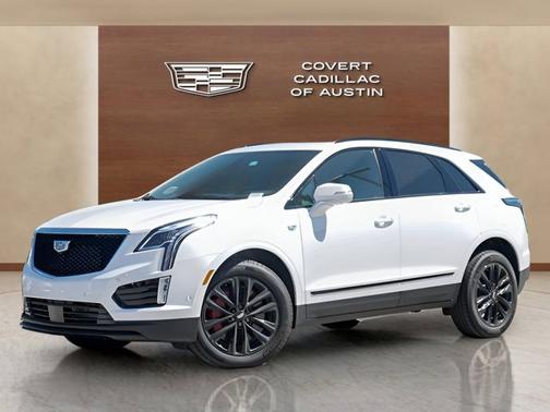 Crystal White Tricoat 2026 Cadillac XT5 AWD Sport