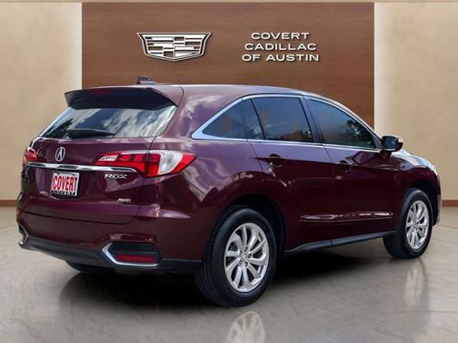 Red 2018 Acura RDX