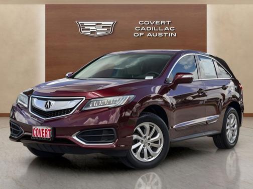 Red 2018 Acura RDX