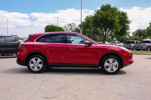 Red 2021 Porsche Cayenne Base