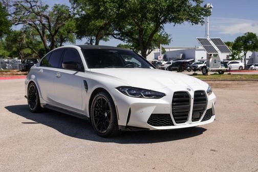 White 2023 BMW M3 Competition xDrive