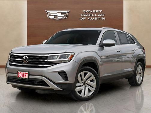 Silver Metallic 2020 Volkswagen Atlas Cross Sport 3.6L V6 SE w/Technology