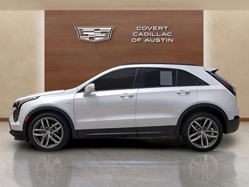 Crystal White Tricoat 2023 Cadillac XT4 FWD Sport