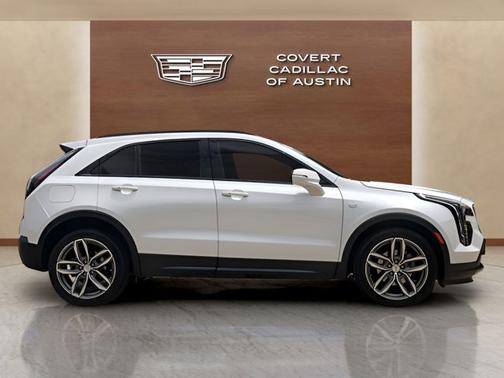 Crystal White Tricoat 2023 Cadillac XT4 FWD Sport