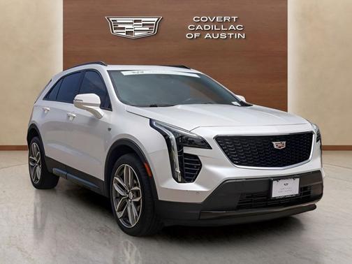 Crystal White Tricoat 2023 Cadillac XT4 FWD Sport