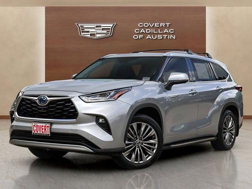Celestial Silver Metallic 2021 Toyota Highlander Hybrid Platinum