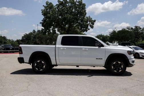 Bright White Clearcoat 2020 RAM 1500 Rebel