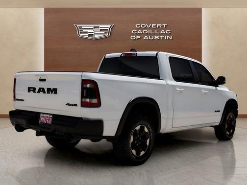 Bright White Clearcoat 2020 RAM 1500 Rebel