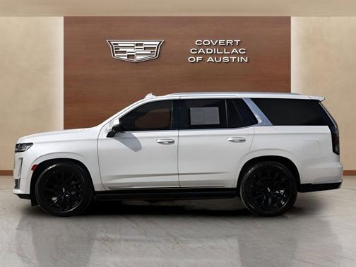 Crystal White Tricoat 2021 Cadillac Escalade Premium Luxury