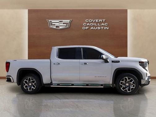 White Frost Tricoat 2024 GMC Sierra 1500 SLT