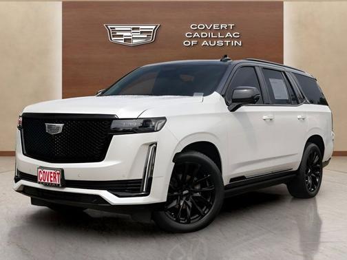 Crystal White Tricoat 2023 Cadillac Escalade 4WD Sport Platinum