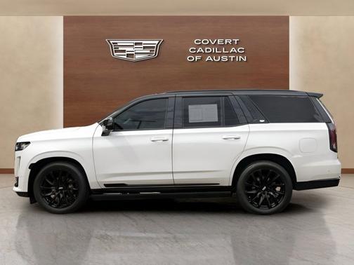 Crystal White Tricoat 2023 Cadillac Escalade 4WD Sport Platinum