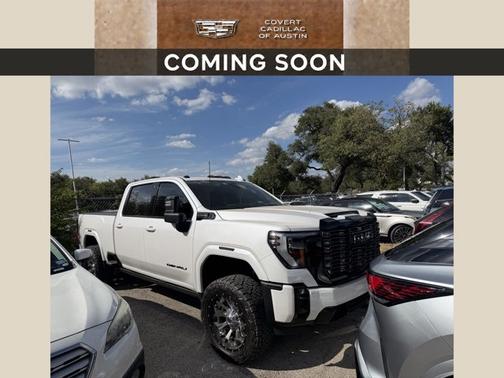 White Frost Tricoat 2025 GMC Sierra 2500 Denali