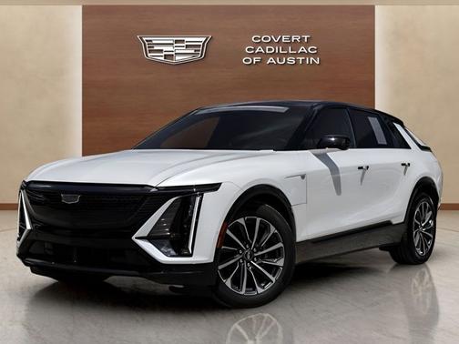 Crystal White Tricoat 2025 Cadillac LYRIQ Sport