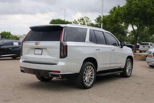 Crystal White Tricoat 2023 Cadillac Escalade 4WD Premium Luxury