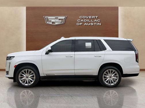 Crystal White Tricoat 2023 Cadillac Escalade 4WD Premium Luxury