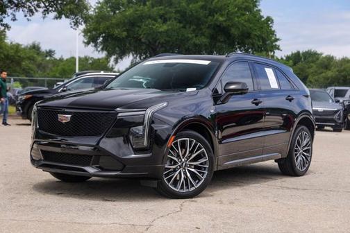 Stellar Black Metallic 2024 Cadillac XT4 AWD Sport