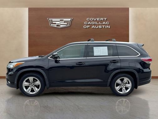 Midnight Black Metallic 2016 Toyota Highlander Limited Platinum