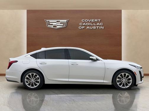 Crystal White Tricoat 2023 Cadillac CT5 Premium Luxury