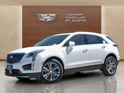 Crystal White Tricoat 2026 Cadillac XT5 FWD Premium Luxury