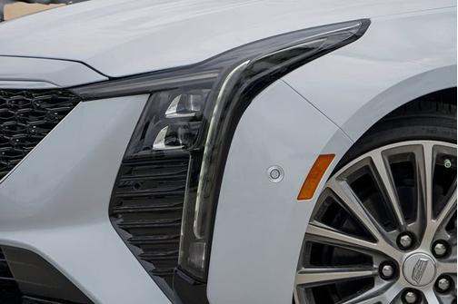Vibrant White Tricoat 2026 Cadillac CT5 Premium Luxury