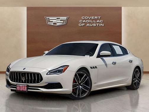 White 2019 Maserati Quattroporte GTS GranLusso
