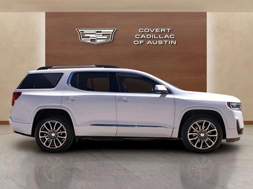 White Frost Tricoat 2022 GMC Acadia Denali