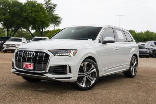 Glacier White Metallic 2021 Audi Q7 Premium Plus