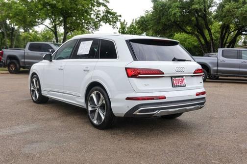 Glacier White Metallic 2021 Audi Q7 Premium Plus