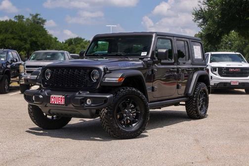 Granite Crystal Metallic Clearcoat 2025 Jeep Wrangler 4xe Willys