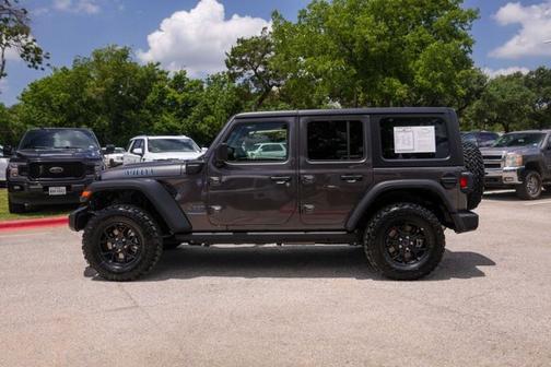 Granite Crystal Metallic Clearcoat 2025 Jeep Wrangler 4xe Willys
