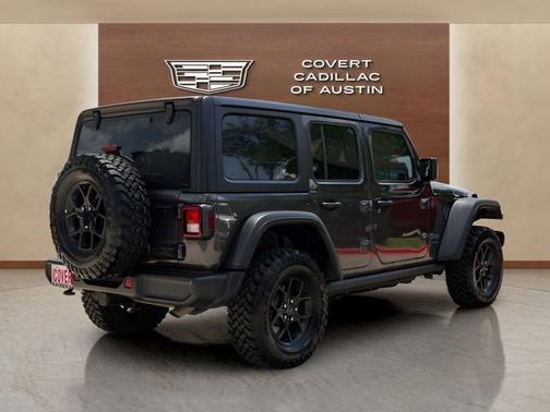 Granite Crystal Metallic Clearcoat 2025 Jeep Wrangler 4xe Willys