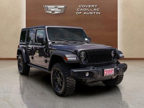Granite Crystal Metallic Clearcoat 2025 Jeep Wrangler 4xe Willys