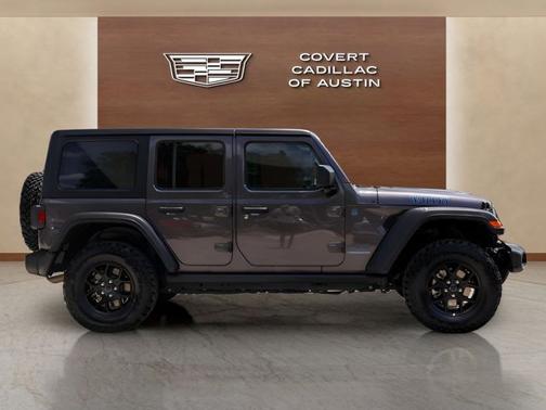 Granite Crystal Metallic Clearcoat 2025 Jeep Wrangler 4xe Willys