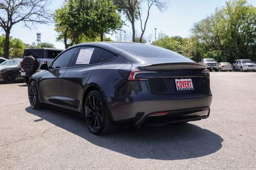 Black 2025 Tesla Model 3 Performance