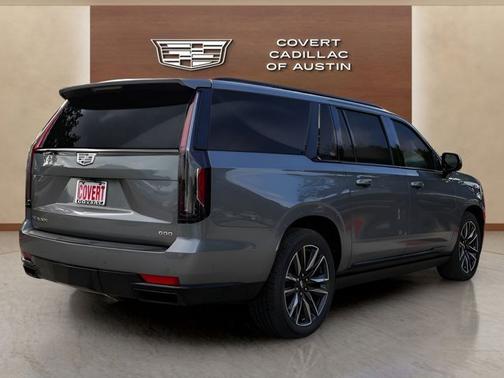 Satin Steel Metallic 2021 Cadillac Escalade ESV Sport