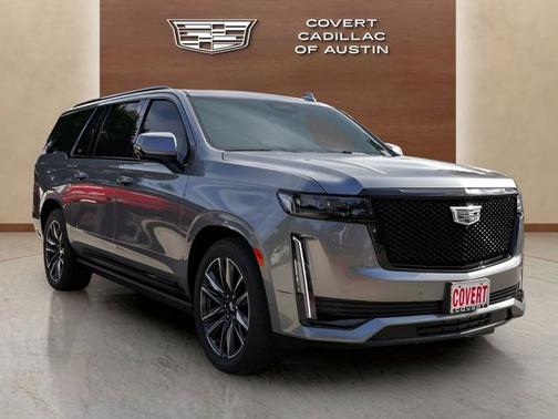 Satin Steel Metallic 2021 Cadillac Escalade ESV Sport