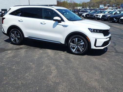Snow White Pearl 2023 Kia Sorento Hybrid SX Prestige