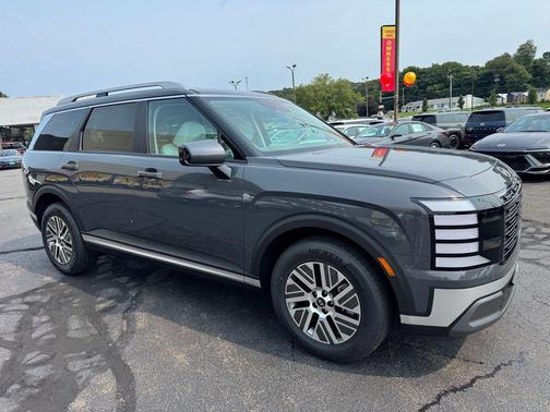 Ecotronic Gray Pearl 2026 Hyundai Palisade Hybrid SEL 8P