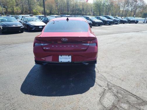 Scarlet Red Pearl 2023 Hyundai ELANTRA Limited