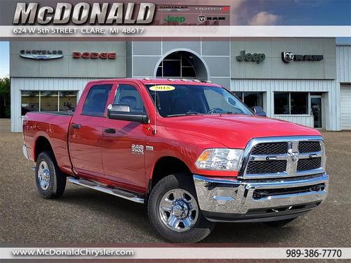 2018 RAM 3500 Tradesman Crew Cab 4x4 6'4' Box