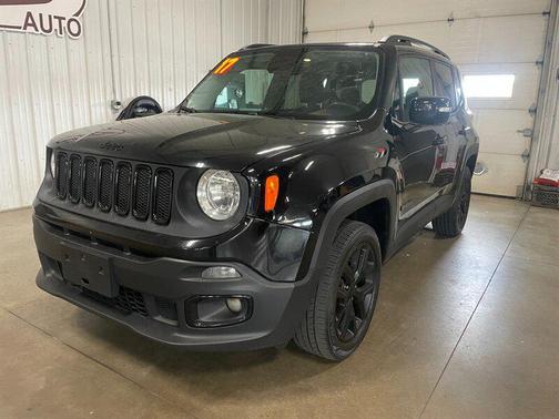 Black 2017 Jeep Renegade Altitude