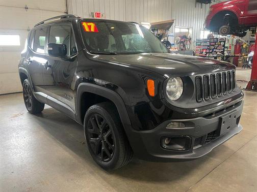 Black 2017 Jeep Renegade Altitude