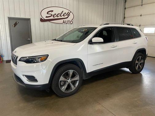 Bright White Clearcoat 2019 Jeep Cherokee Limited