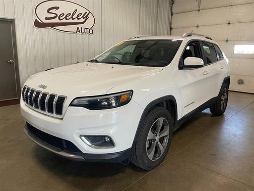 Bright White Clearcoat 2019 Jeep Cherokee Limited