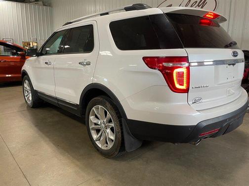 White Platinum Metallic Tri-Coat 2013 Ford Explorer Limited