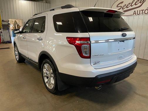 White Platinum Metallic Tri-Coat 2013 Ford Explorer Limited