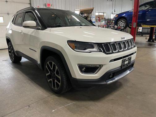 White Clearcoat 2018 Jeep Compass Limited