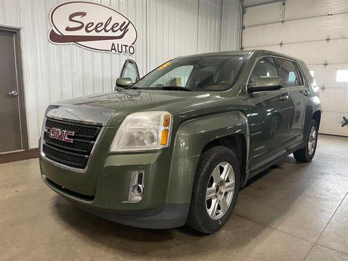 Cypress Green Metallic 2015 GMC Terrain SLE-1